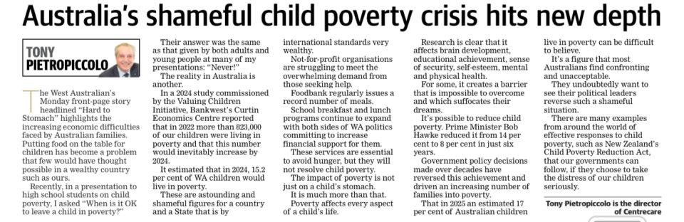 Australia's shameful child poverty crisis hits new depth 1